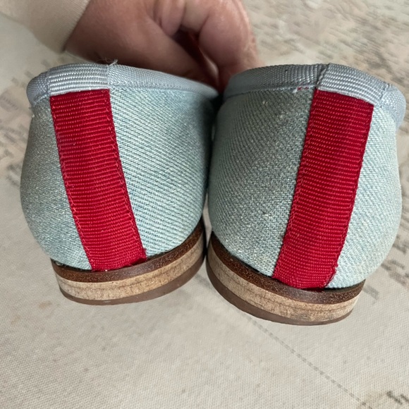 Man Repeller x Del Toro Goofy Face Slippers Denim Loafer Size 6 - Picture 9 of 13